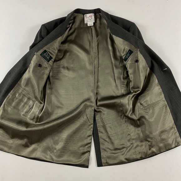 NWT Jos. A Bank Blazer Sport Suit Coat Men's 40 LONG Olive Traveler's Collection - Picture 5 of 15